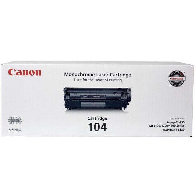 Canon Black Toner Cartridge - Laser - 2000 Page Black - Black - 1
