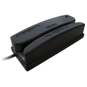 ID Tech WCR3237-733U Omni WCR32 USB Magnetic Stripe Reader - Black