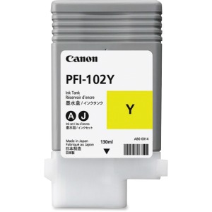 Canon PFI-102Y Original Ink Cartridge 0898B001AA